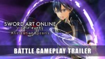 SAO Alicization Lycoris Battle Gameplay Trailer