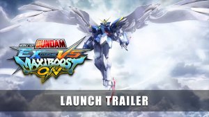 Mobile Suit Gundam Extreme Vs Maxiboost On Launch Trailer