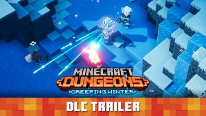 Minecraft Dungeons Creeping Winter DLC Launch