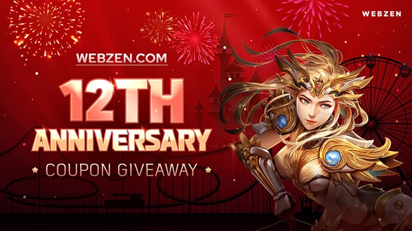 Webzen 12th Anniversary Giveaway