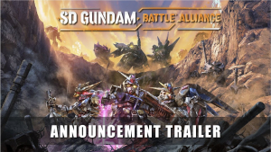 SD Gundam Battle Alliance Announcement Trailer