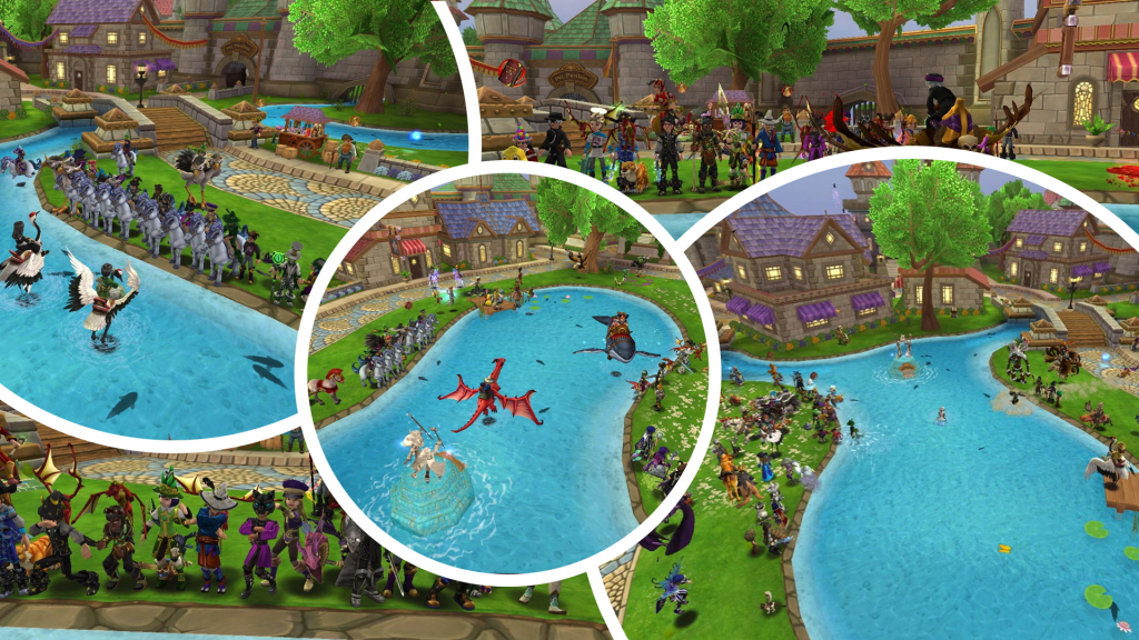 Wizard101 Commons Collage