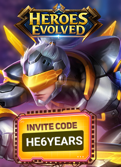 Heroes Evolved: 6th Anniversary Giveaway
